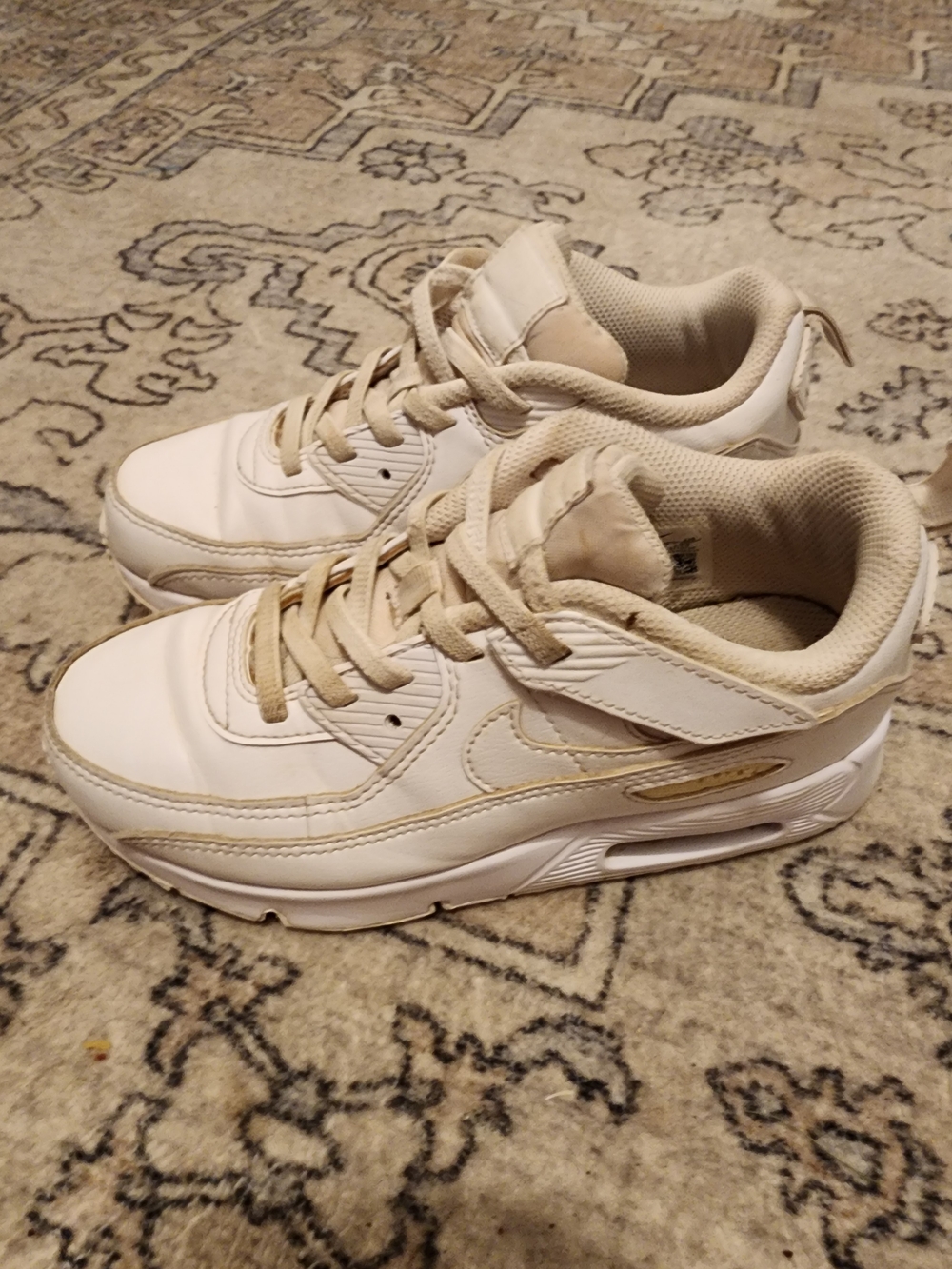 Nike Kids Sneakers White and Beige
